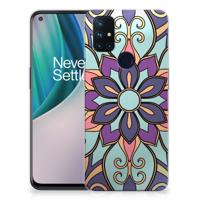 OnePlus Nord N10 5G | TPU Case | Purple Flower