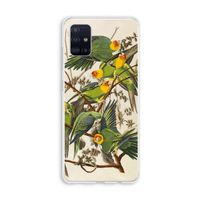 Carolinaparkiet: Galaxy A51 4G Transparant Hoesje Carolinaparkiet: Galaxy A51 4G Transparant Hoesje
