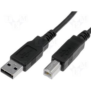 USB 2.0 A/B Printerkabel, 5.0m