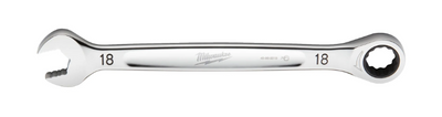 Milwaukee Accessoires Maxbite Ratel Sleutel Metrisch 18mm - 1st - 4932471511