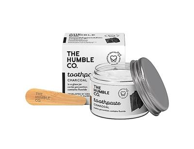 The Humble Co. Tandpasta zero waste - charcoal met fluor - 50ml