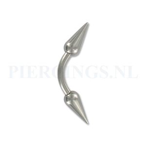 Banana 1.2 mm ronde cones 6 mm