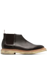 Thom Browne bottines chelsea mi-montantes - Marron - thumbnail