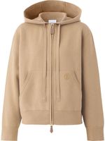 Burberry hoodie à motif monogrammé brodé - Tons neutres