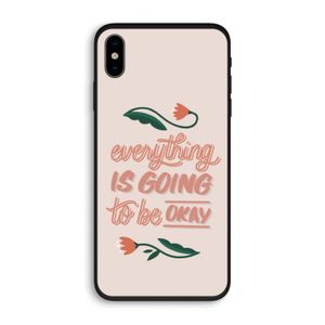 Optimistic flower girl: iPhone XS Biologisch afbreekbaar hoesje