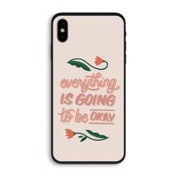 Optimistic flower girl: iPhone XS Biologisch afbreekbaar hoesje