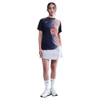 Nike FC Barcelona Pre-Match Trainingsshirt 2025-2026 Dames Donkerblauw Oranje