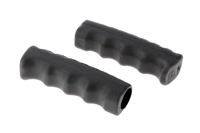 Westphal handvatten &apos;model batavus&apos; 110/110mm, zwart met vingernok grip (werkplaatsverpakking)