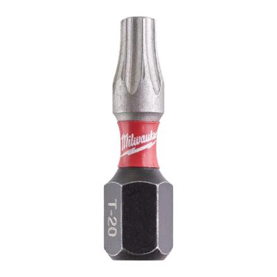 Milwaukee Shockwave schroefbits lang 25mm Torx TX20 (25st)