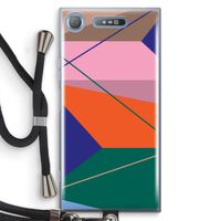 Gestalte 1: Sony Xperia XZ1 Transparant Hoesje met koord