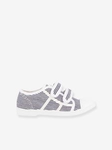 Canvas meisjes sportschoenen Clory LES TROPEZIENNES® BY M. BELARBI gestreept marineblauw