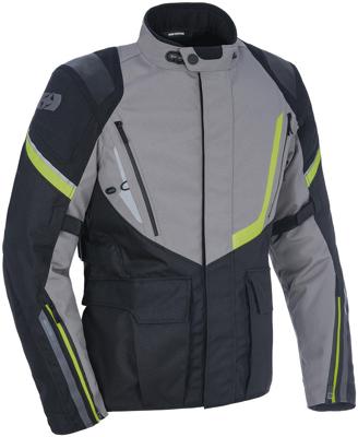 OXFORD Jacket montreal 4. black/grey/yellow size 4x