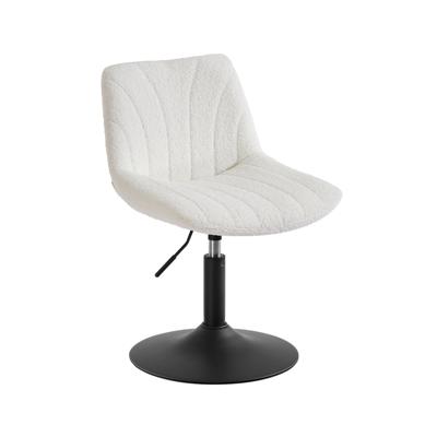 Draaibare kaptafelstoel met verstelbare zithoogte, Crème wit / 1