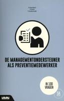 De managementondersteuner als preventiemedewerker (Paperback)