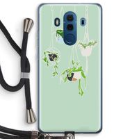 Hang In There: Huawei Mate 10 Pro Transparant Hoesje met koord