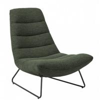 Fauteuil Oosteind - Groen - Textiel - 83x97x93cm (BxHxD)