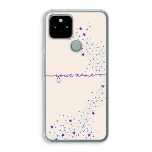 Sterren: Google Pixel 5 Transparant Hoesje