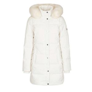 Morgan gewatteerde jas ecru Morgan gewatteerde jas ecru