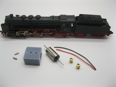 micromotor NF039G ombouwset voor Fleischmann BR 39, K.P.E.V. P 10 micromotor NF039G ombouwset voor Fleischmann BR 39, K.P.E.V. P 10