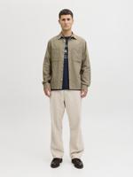 Jack - Jones Jprblurayle Linen Bl. Solid Ls Shirt Sn Overhemd 4969451 Mermaid Regular Fit