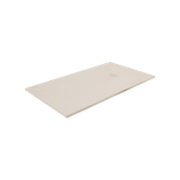 Balmani Impress douchebak 160 x 90 cm composiet mat beige rock structuur
