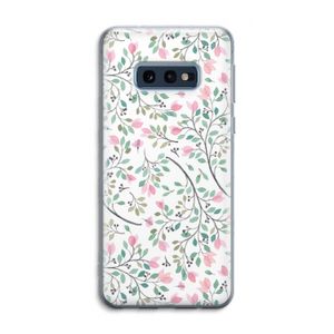 Sierlijke bloemen: Samsung Galaxy S10e Transparant Hoesje