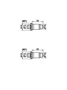 Toebehoren, parkeerremschoen stelmoer ATE, u.a. für Ford, Peugeot, BMW, Rover, MG