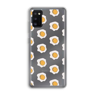 Bacon to my eggs #1: Samsung Galaxy A41 Transparant Hoesje