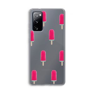 Waterijsje: Samsung Galaxy S20 FE / S20 FE 5G Transparant Hoesje