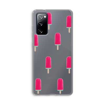 Waterijsje: Samsung Galaxy S20 FE / S20 FE 5G Transparant Hoesje