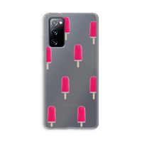 Waterijsje: Samsung Galaxy S20 FE / S20 FE 5G Transparant Hoesje