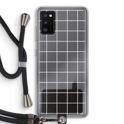 Rooster 2: Samsung Galaxy A41 Transparant Hoesje met koord