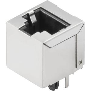 Weidmüller RJ45C5 R1V 3.2N4N RL RJ45-aansluitstekker CAT 5 2562970000 Bus, inbouw verticaal Aantal polen (sensoren) 8 Zilver, Zwart 200 stuk(s)