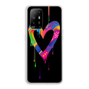 Melts My Heart: Oppo A94 5G Transparant Hoesje