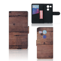 LG Nexus 5X Book Style Case Old Wood - thumbnail