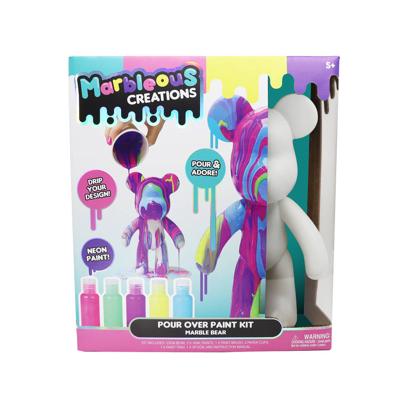 Marble Bear gietverf set - 25 cm