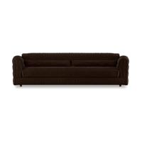 HKliving Club bank royal velvet Espresso