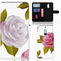 Nokia 6 Hoesje Roses - thumbnail