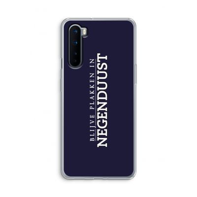 Blijve plakken in Negenduust: OnePlus Nord Transparant Hoesje