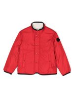 Moncler Enfant veste matelassée à design réversible - Rouge - thumbnail