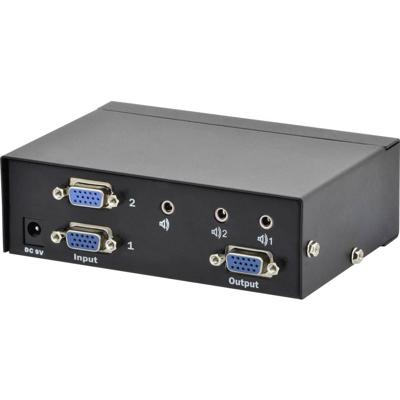 Digitus DS-44100-1 VGA-switch 2 poorten 1920 x 1080 Pixel