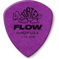 Dunlop Tortex Flow Pick 1.14mm plectrumset (12 stuks) - thumbnail