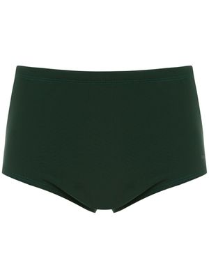 Osklen short de bain rayé - Vert