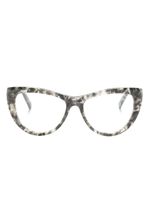 Karl Lagerfeld lunettes de vue à monture papillon - Gris