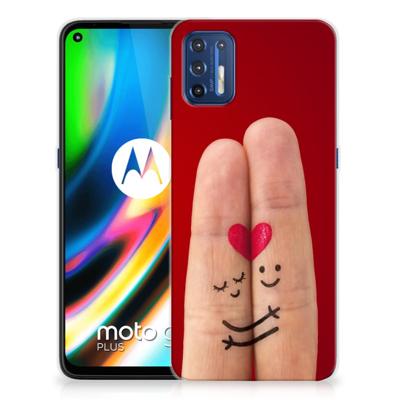 Motorola Moto G9 Plus | Sillicone Back Cover | Liefde - Origineel Romantisch Cadeau
