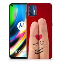 Motorola Moto G9 Plus | Sillicone Back Cover | Liefde - Origineel Romantisch Cadeau