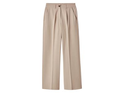 esmara Dames broek - Wide leg (Beige, 42)