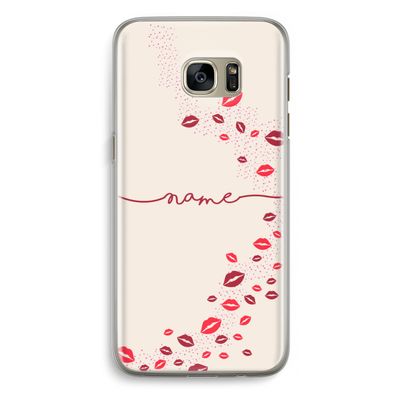 Kusjes: Samsung Galaxy S7 Edge Transparant Hoesje