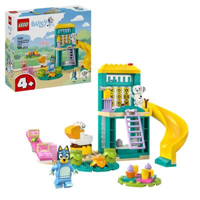 LEGO Bluey Bluey en Chloé in de speeltuin 11201
