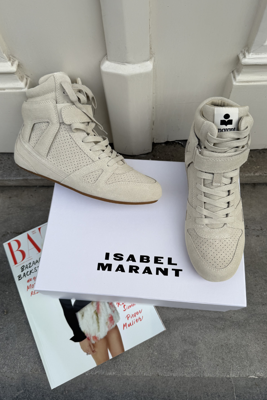 Isabel Marant sneakers Senny BK0092FA-D1E01S chalk Isabel Marant sneakers Senny BK0092FA-D1E01S chalk